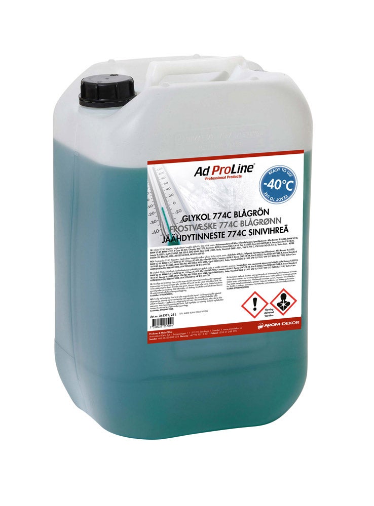 Glykol 774C Blågrønn -40°C