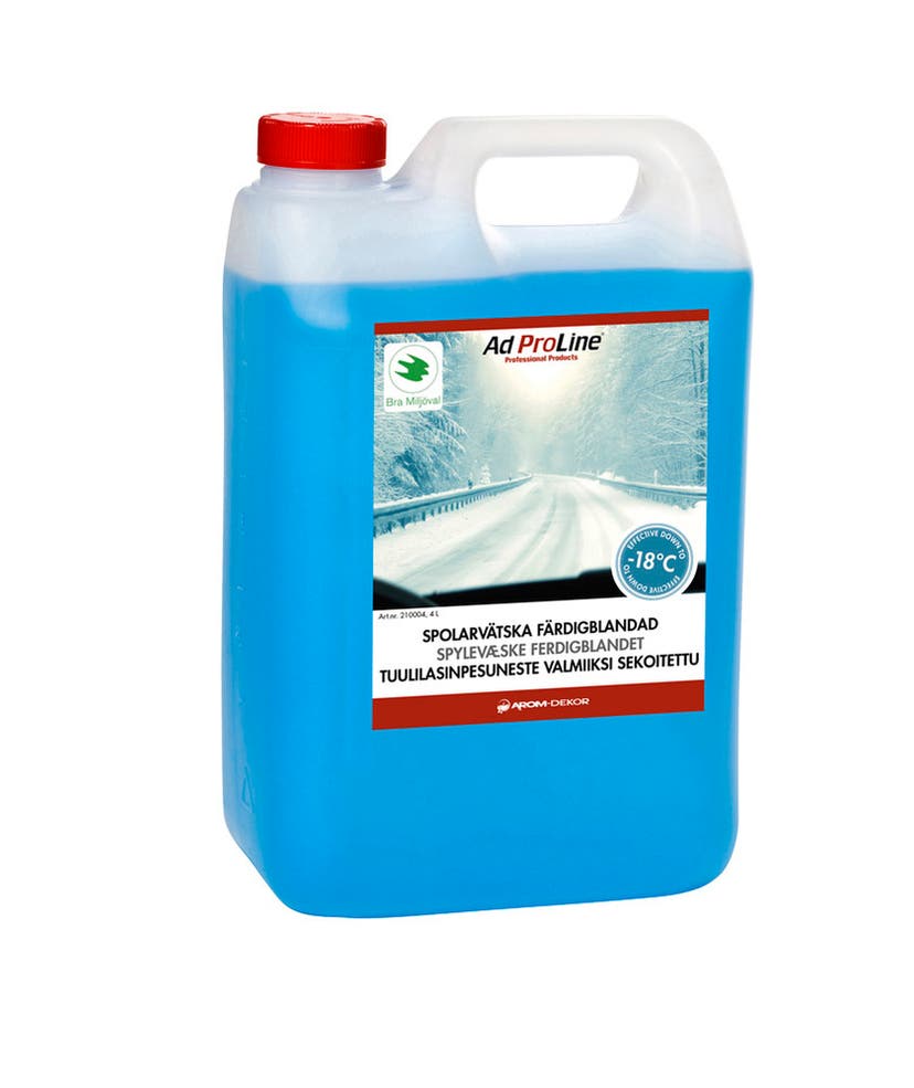 Spylervæske Ferdigblandet -18°C / -30°C