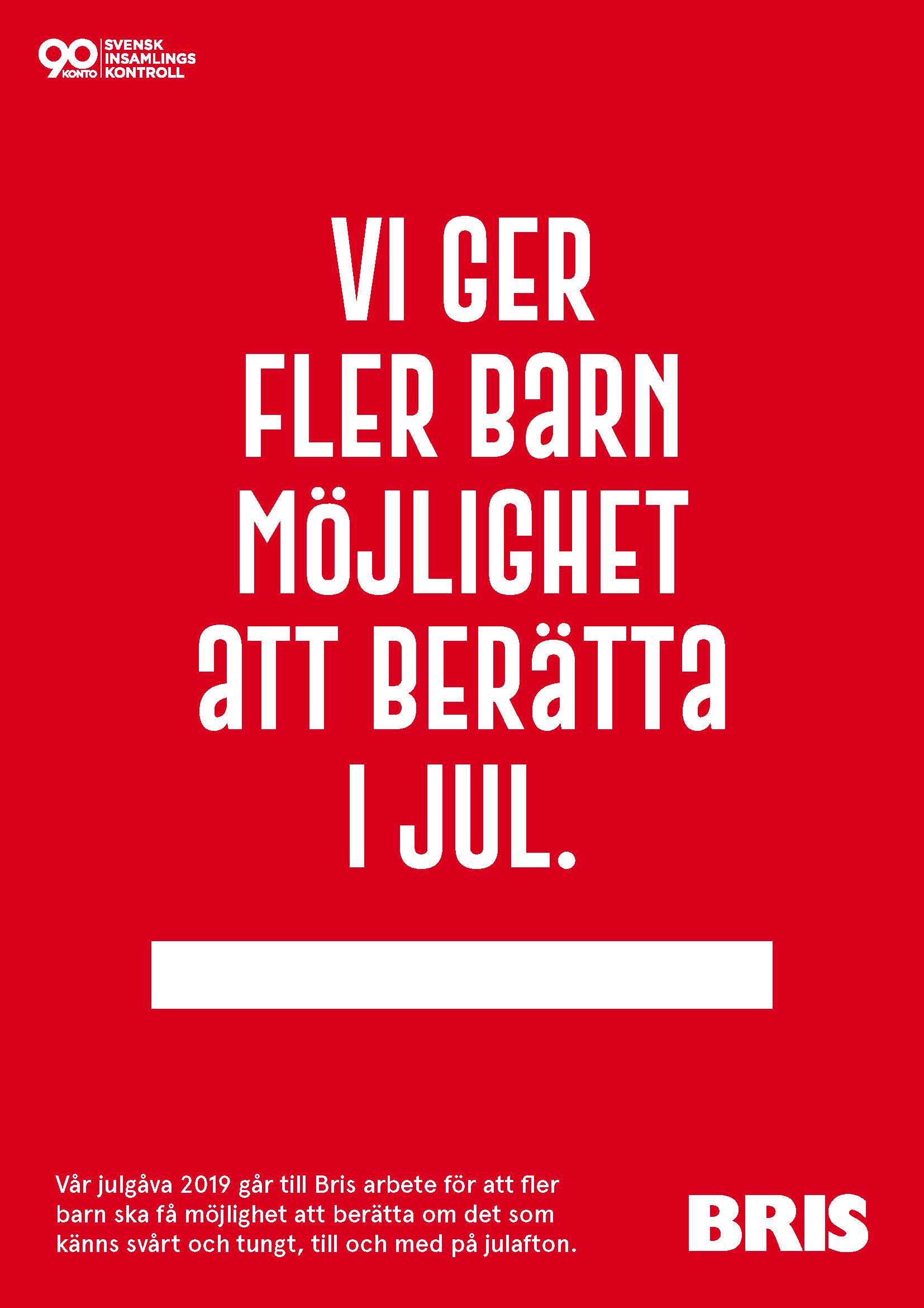 Julgåva till Bris